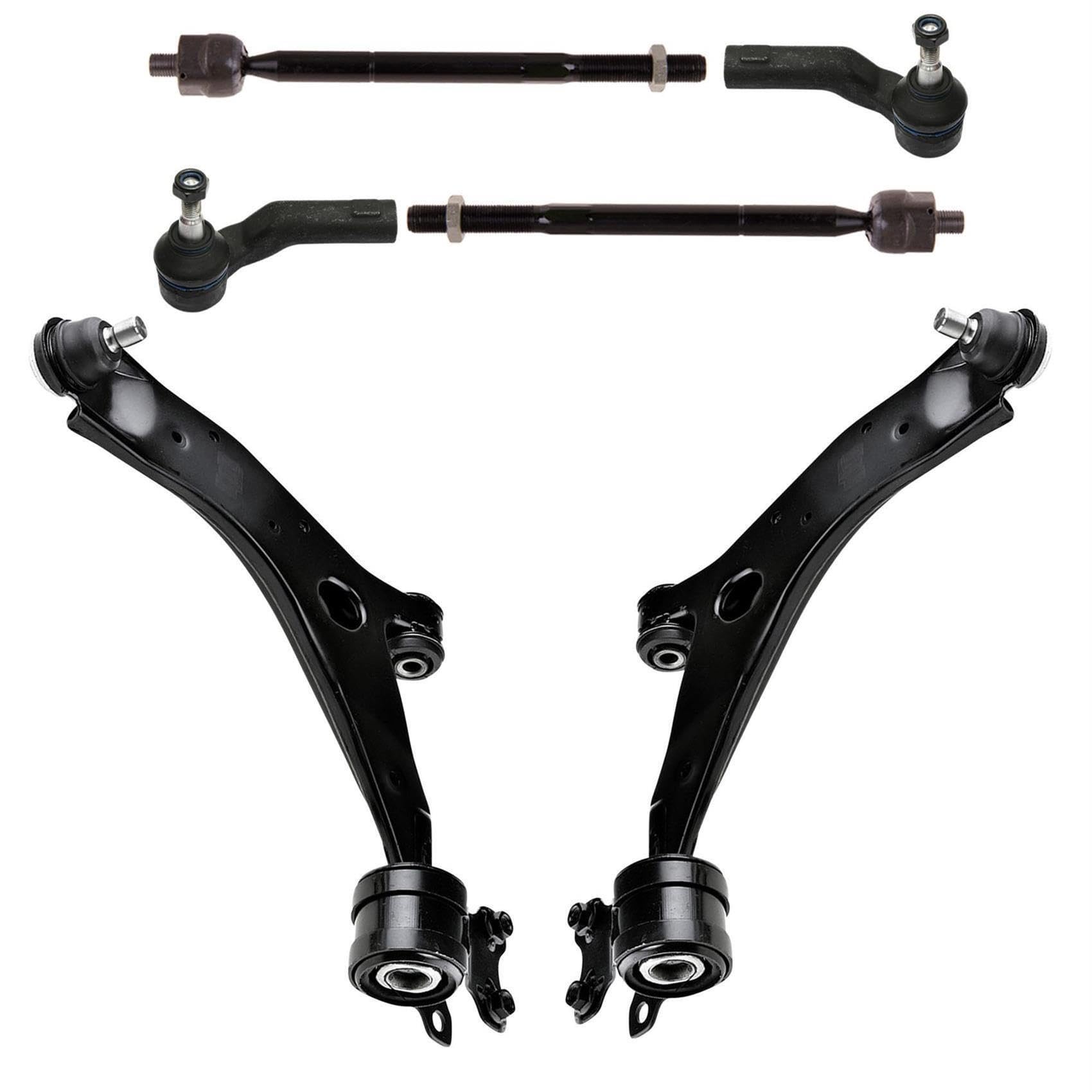 2x Querlenker Traggelenk 2x Spurstangenkopf 2x Axialgelenk Vorderachse links rechts von Auto-GH
