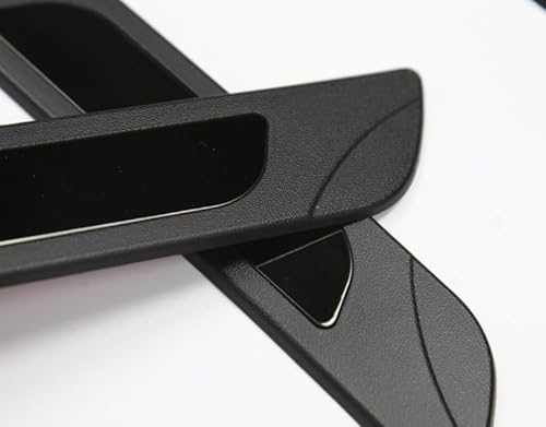 Einstiegsleisten kompatibel mit Jeep Grand Cherokee WK2 2010-2016 (5 Türen) - Kratzschutz - 4 stück - Auto Einstiegsleisten - Schwarz Glanz von Auto Interieur Meester