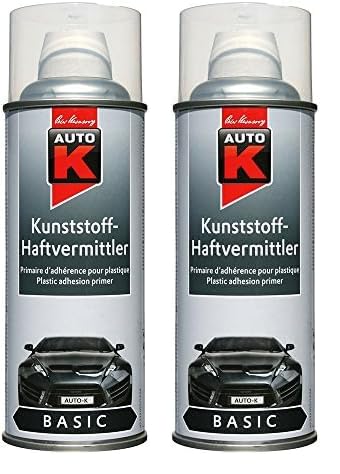 AutoK KWASNY 233 055 Basic Kunststoff-Haftvermittler Transparent 400ml (Packung mit 2) von Auto K