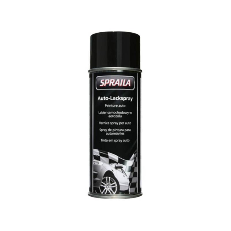 Schwarz Glänzend Lackspray 400Ml Seidenglanz Spraydose Autolack Auto 300 061 von AUTO-K