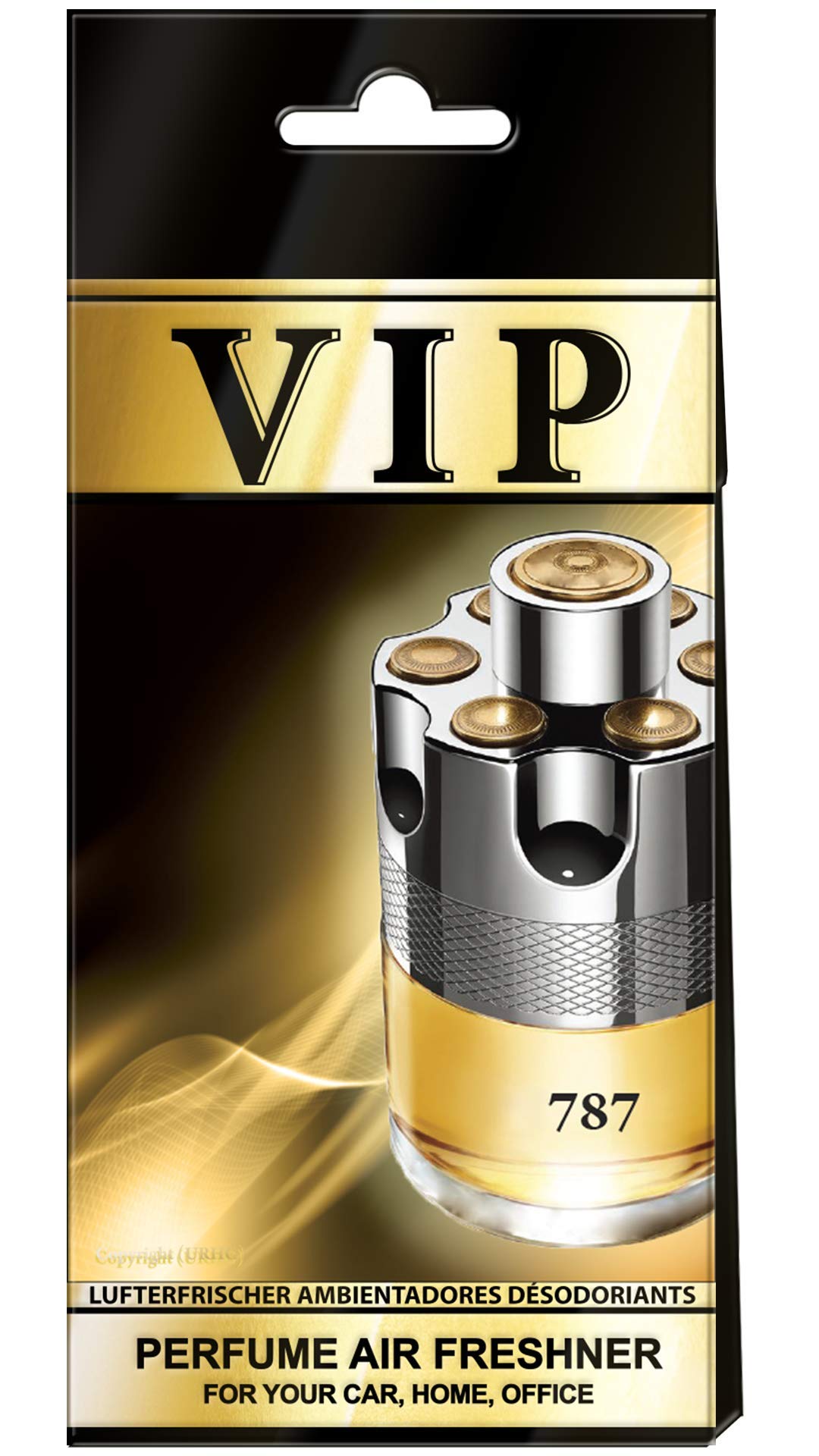 3X Caribi VIP Auto Lufterfrischer Parfüm HEIM BÜRO Duft ähnlich wie teures Parfüm - №787 von Auto Lufterfrischer Caribi
