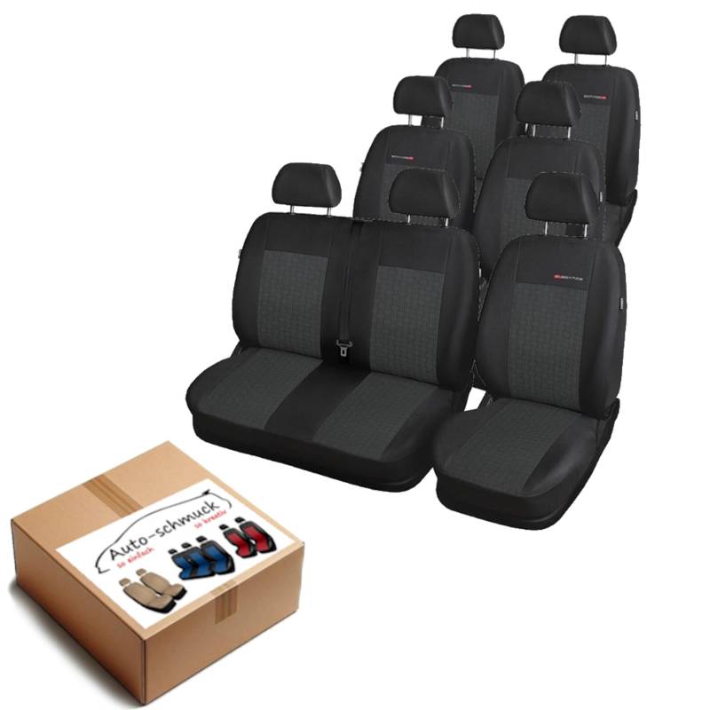 Jumper Sitzbezüge nach Maß Autoplanen perfekte Passform Schonbezüge Sitzschoner Velour + Strickpolster ®Auto-schmuck (Jumper II 7 p1) von Auto-schmuck so einfach so kreativ