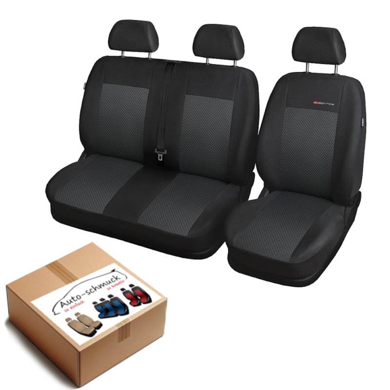 Sprinter Sitzbezüge nach Maß Autoplanen perfekte Passform Schonbezüge Sitzschoner Velour + Strickpolster ®Auto-schmuck (Spritner II p3) von Auto-schmuck so einfach so kreativ