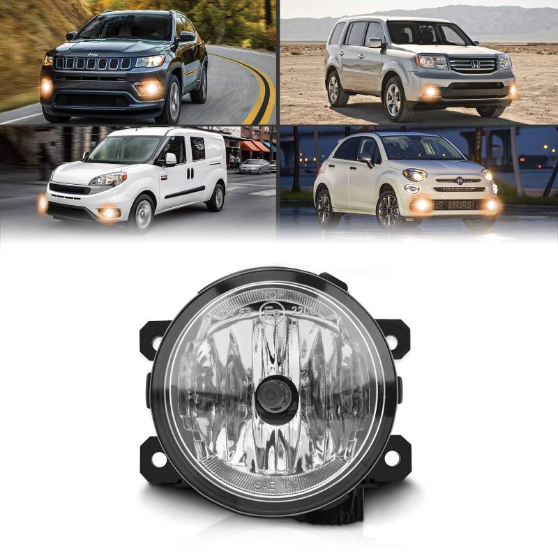 AutoBeeDen Nebelscheinwerfer für CITROËN (DS5 JUMPER), PERGEOT BOXER, IVECO DAILY VI 6, FIAT (500L DOBLO DUCATO PANDA PUNTO EVO), HONDA (CIVIC IX 9 CR-V ACCORD VIII 8), 1 Stück von AutoBeeDen