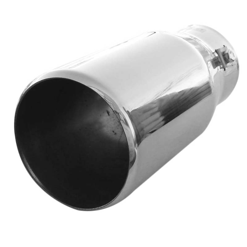 Auspuffblende Endrohr Auspuff Universell Schalldampfer Sport Rund Sportauspuff Endrohrblenden Blende Edelstahl AutoHobby von Autohobby
