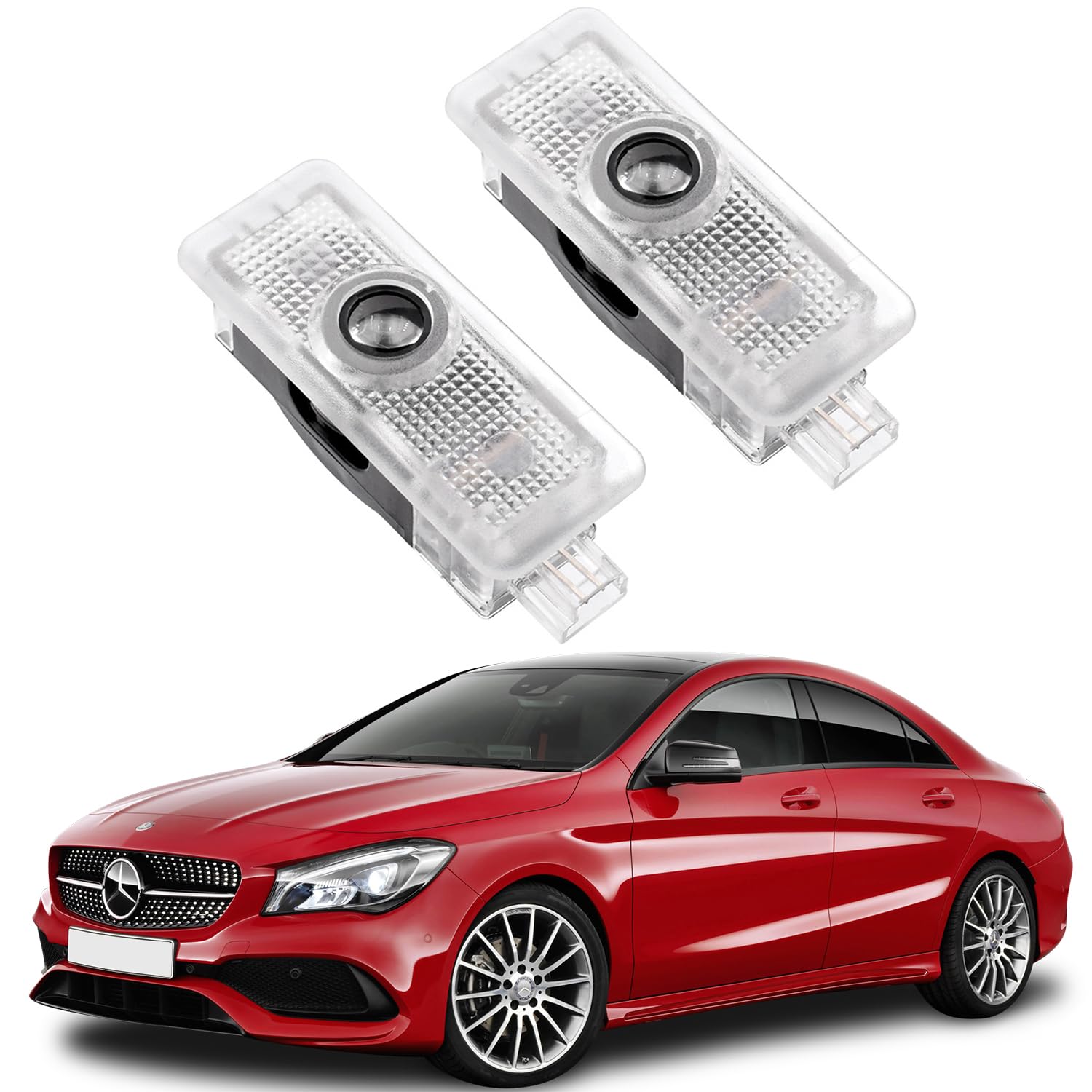 AutoQi Türlicht Willkommenslicht für Mercedes CLA C117 X117 CLS C218 X218 Coupe C205 C207 Cabrio A205 A207 LED Laser Stern Logo Projektor Einstiegsbeleuchtung Lampe, 2 Stk AutoQi Türlicht Willkommenslicht für Mercedes CLA C117 X117 CLS C218 X218 Coupe C205 C207 Cabrio A205 A207 LED Laser Stern Logo Projektor Einstiegsbeleuchtung Lampe, 2 Stk von AutoQi