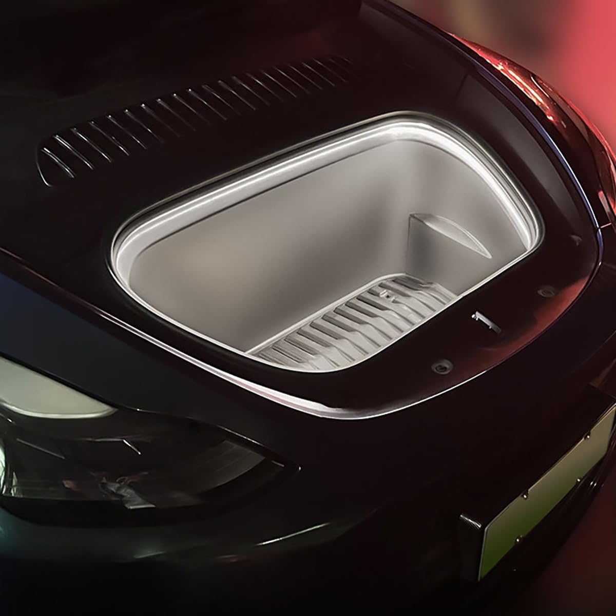 AutoQi passend für Tesla Model Y Model 3 LED Kofferraumbeleuchtung Umfeldbeleuchtung, 2021 20222 2023 2024 Model Y Model 3 Kofferraum-LED-Beleuchtung Zubehör von AutoQi