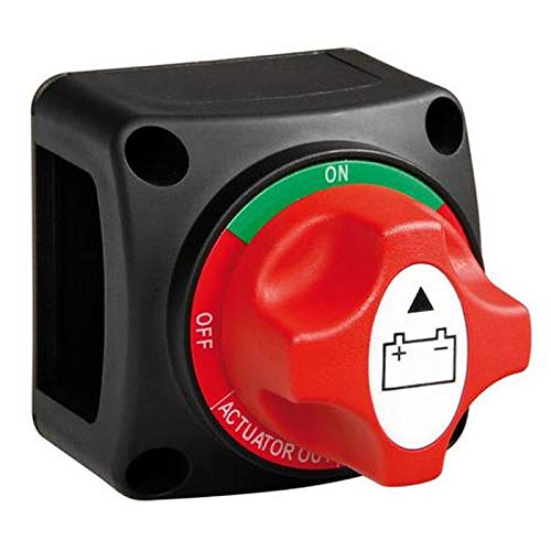 AutoScheich® Auto Batterie Trennschalter Hauptschalter Einbau ON-OFF-OUT Stromschalter 200A für LKW KFZ Boot 12V 24V bis 50V von PGONA