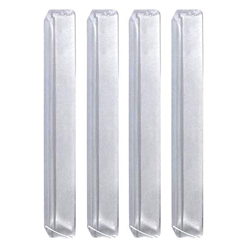 AutoScheich® Türkantenschutz Transparent Türschutzleisten Türkantenschoner selbstklebend 4er Set 105mm für Auto KFZ LKW Transporter Caravan von AutoScheich