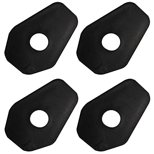 AutoScheich® 4x Adapter Adapterplatten Montageplatten LED Blinker-Platten Set für Motorrad Quad Roller ATV AutoScheich® 4x Adapter Adapterplatten Montageplatten LED Blinker-Platten Set für Motorrad Quad Roller ATV von AutoScheich