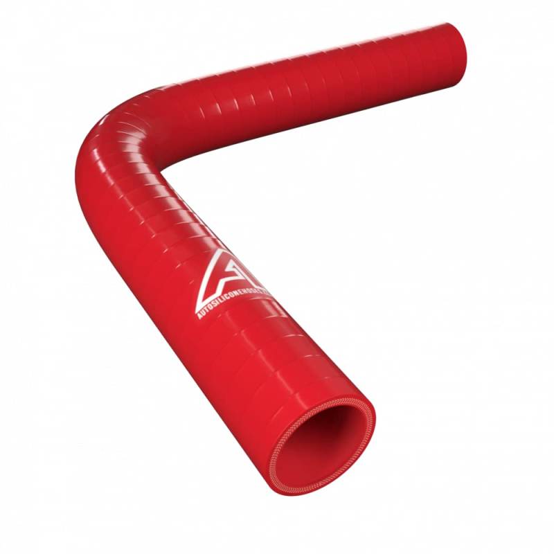 32 mm ID rot 90 Grad Silikon Ellenbogen Schlauch – autosiliconehoses von AutoSiliconeHoses.com
