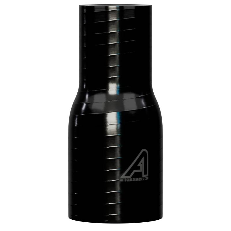 65 mm – 60 mm ID schwarz Silikon gerader Reduzier Schlauch – autosiliconehoses von AutoSiliconeHoses.com