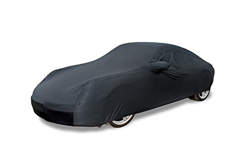 Autoabdeckung Soft Indoor Car Cover mit Spiegeltaschen passt für Porsche 718 Boxster & Cayman von Autoabdeckung