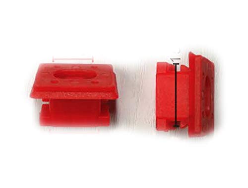 Autobahn88 Grommet Nut Clip für Armaturenbrett Walnuss Trim Molding, kompatibel mit BMW 3er E46, 7er E65, E66, X3 E83 (OEM: 51458266814) (20 Stück) von Autobahn88