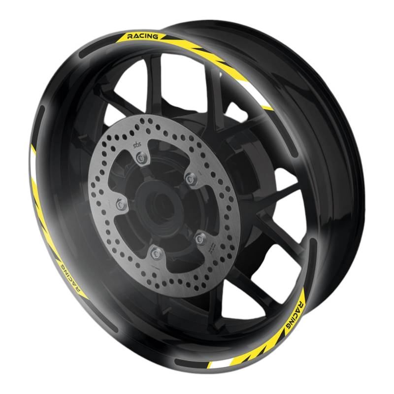 Autobahn88 Motorrad-Aufkleber-Set, 17 Zoll, kompatibel mit Aprilia Tuono V4 1100 RR (2015–2020) (Stil: Tuonov4-Weiß) von Autobahn88