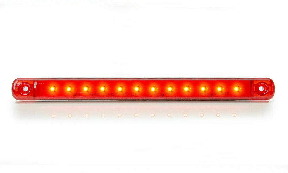 1x LED Umrissleuchte 12/24V seitliche Positionsleuchte Begrenzungsleuchte 0,7W/1,4W mit 12 LEDs Rot E20 Prüfzeichen IP66/68 Dichtungsklasse LKW Anhänger 1x LED Umrissleuchte 12/24V seitliche Positionsleuchte Begrenzungsleuchte 0,7W/1,4W mit 12 LEDs Rot E20 Prüfzeichen IP66/68 Dichtungsklasse LKW Anhänger von Autobits
