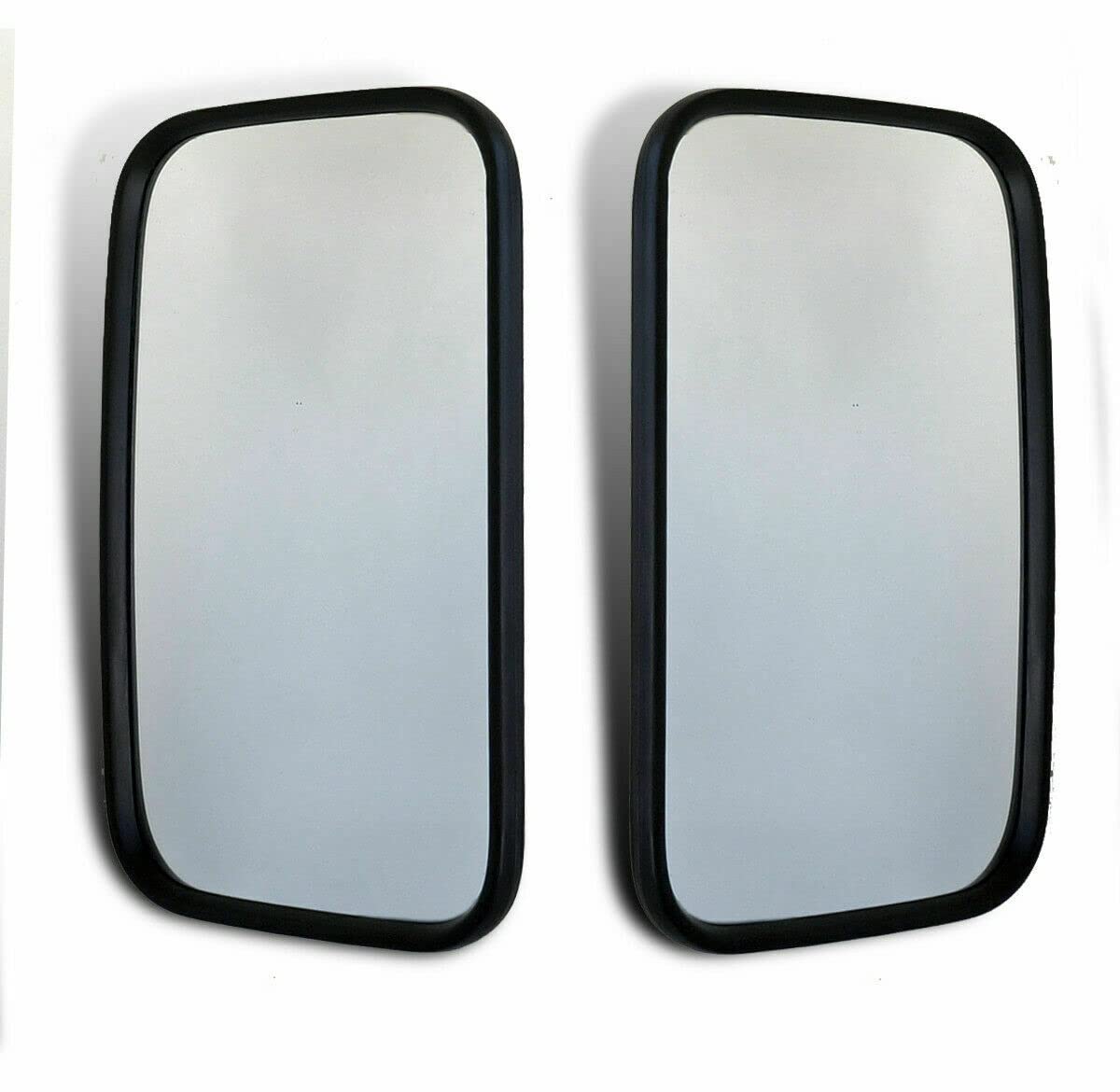 2x Spiegel Schwarz Ersatzspiegel Rückspiegel Außenspiegel Zusatzspiegel Links Rechts LKW Bus Traktor 320mmx187mm von Autobits