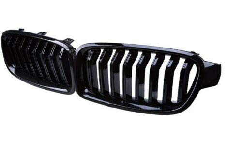 Autobits Kühlergrill Nieren Doppelsteg Schwarz Hochglanz Lackiert Neu Hochwertig Passgenau BMW 5er F10 F11 PKW Grille Autobits Kühlergrill Nieren Doppelsteg Schwarz Hochglanz Lackiert Neu Hochwertig Passgenau BMW 5er F10 F11 PKW Grille von Autobits