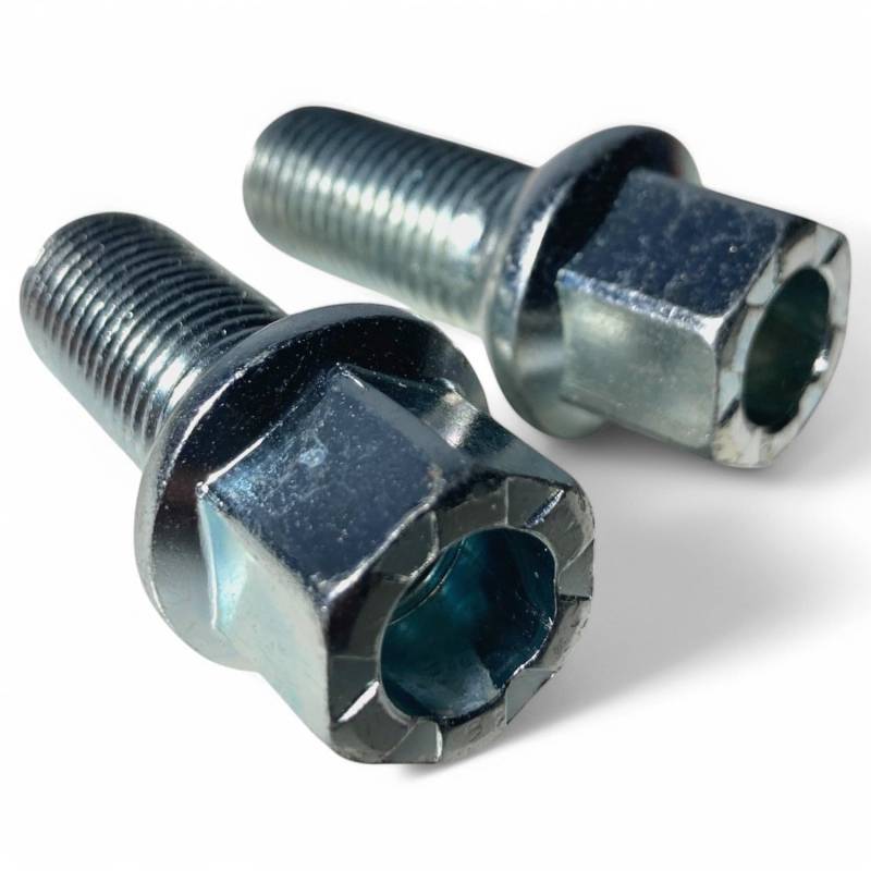 2 Stück Radschrauben M14x1.5mm passend für Audi Volkswagen Seat Skoda OEM 8D0601139D 443601139C von Autocraft