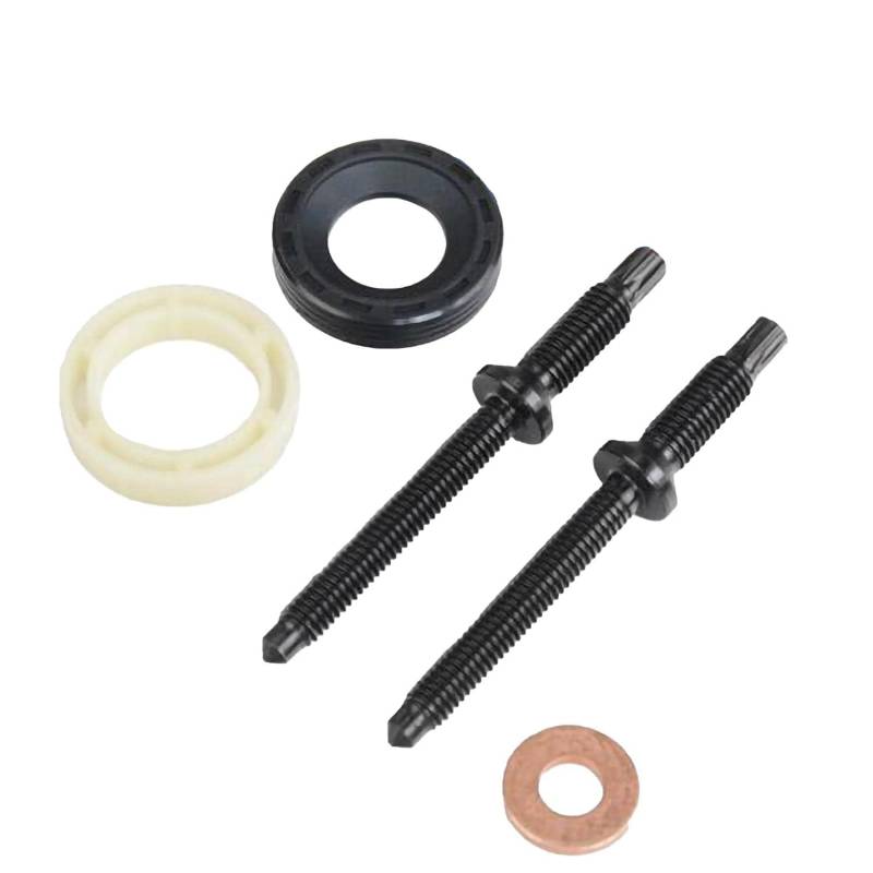 Dichtungssatz mit Einspritzschraube für Bosch Montage kompatibel für Berlingo C2 C3 C4 C5 II III Jumpy Xsara Picasso 206 207 307 308 407 1007 3008 5008 Expert 1.6 HDi 1610564580 von Autocraft