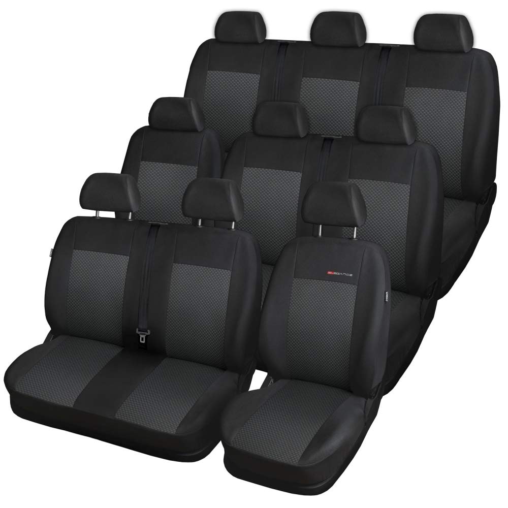 P3 Sitzbezüge Graphit für VW Toyota ProAce 2 / Citroen Jumpy 3 / Peugeot Expert 3 alle 2016+ P3 Sitzbezüge Graphit für VW Toyota ProAce 2 / Citroen Jumpy 3 / Peugeot Expert 3 alle 2016+ von Auto-Dekor