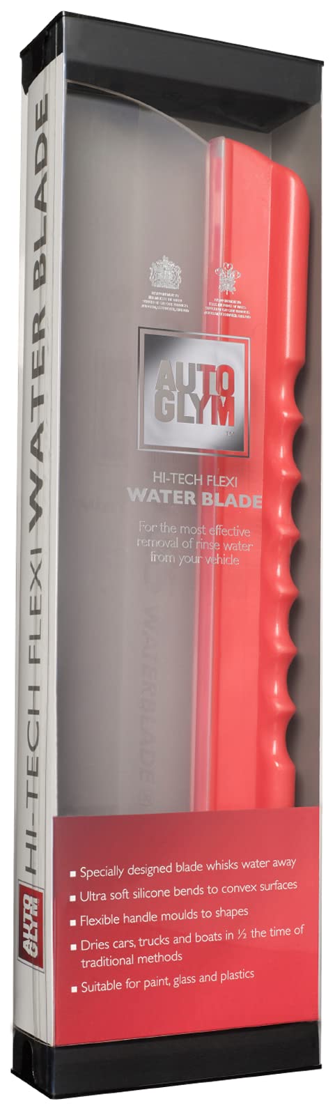 Autoglym Hi-Tech Flexibler Wasserabzieher, Auto-Abzieher, Weiches, Kratzfestes, Schnelles Fahrzeugwasch- und Trocknungszubehör aus Silikon, Geeignet für Alle Außenoberflächen Autoglym Hi-Tech Flexibler Wasserabzieher, Auto-Abzieher, Weiches, Kratzfestes, Schnelles Fahrzeugwasch- und Trocknungszubehör aus Silikon, Geeignet für Alle Außenoberflächen von Autoglym