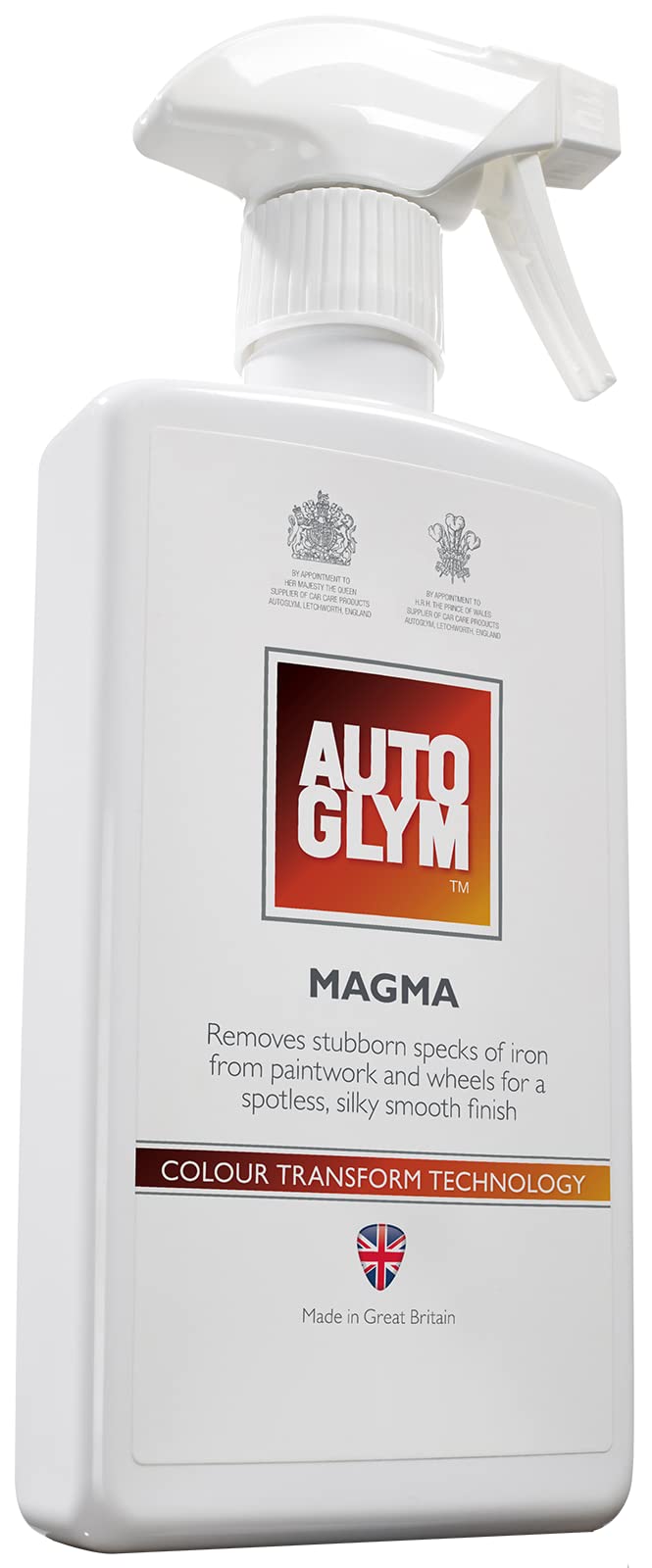 Autoglym Magma- Reinigt und Entfernt Schädliches Eisen und radioaktiven Niederschlag von Rädern und Karosserie - 500ml von Autoglym