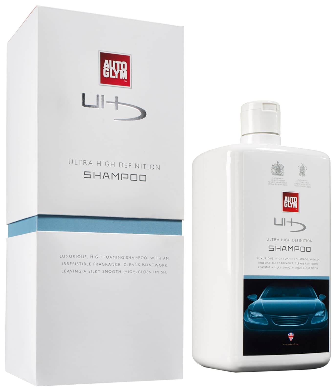Autoglym Ultra High Definition Premium Auto Waschshampoo – Luxuriöses UHD Shampoo mit extrem viel Schaum für Autolackierungen, 1l von Autoglym