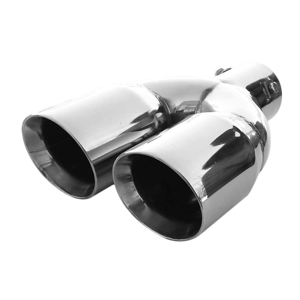 Doppel Auspuffblende Endrohr Endstuck Auspuff Blende Schalldampf Sportauspuff Universell Schalldampf Sport Tuning Optik Edelstahl Rund von 38mm bis 50mm Doppel Auspuffblende Endrohr Endstuck Auspuff Blende Schalldampf Sportauspuff Universell Schalldampf Sport Tuning Optik Edelstahl Rund von 38mm bis 50mm von Autohobby