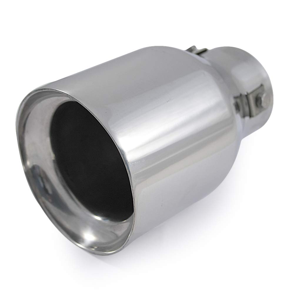 Auspuffblende Endrohr Endstuck Auspuff Blende Schalldampf Sportauspuff Universell Schalldampf Sport Tuning Optik Edelstahl Rund bis 56mm Chrom AutoHobby Auspuffblende Endrohr Endstuck Auspuff Blende Schalldampf Sportauspuff Universell Schalldampf Sport Tuning Optik Edelstahl Rund bis 56mm Chrom AutoHobby von Autohobby