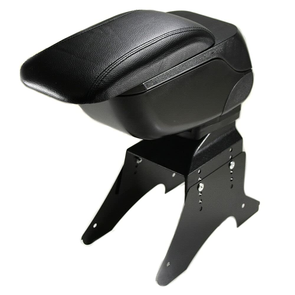 Mittelarmlehne Armlehne Universell Konsole Mittelkonsole Kunstleder mit Schiebeplatte Schwarz Mittelarmlehne Armlehne Universell Konsole Mittelkonsole Kunstleder mit Schiebeplatte Schwarz von Autohobby