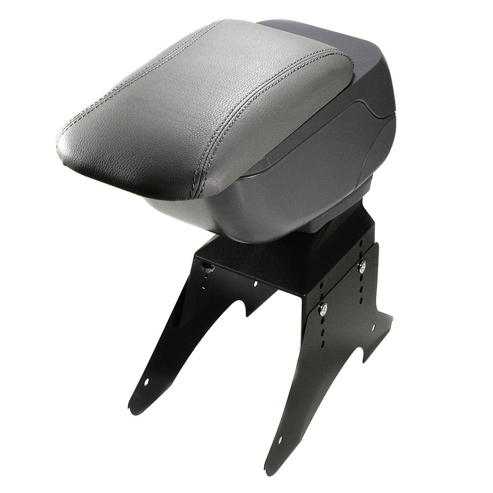 Mittelarmlehne Armlehne Universell Konsole Mittelkonsole Kunstleder mit Schiebeplatte Grau Mittelarmlehne Armlehne Universell Konsole Mittelkonsole Kunstleder mit Schiebeplatte Grau von Autohobby