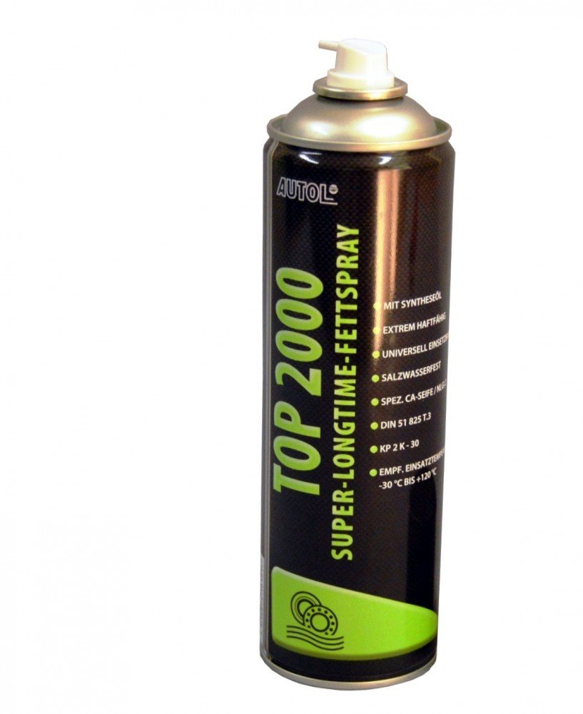 AUTOL Top 2000 Fettspray 500 ml. Fett Sprühfett 500 ml. von Autol
