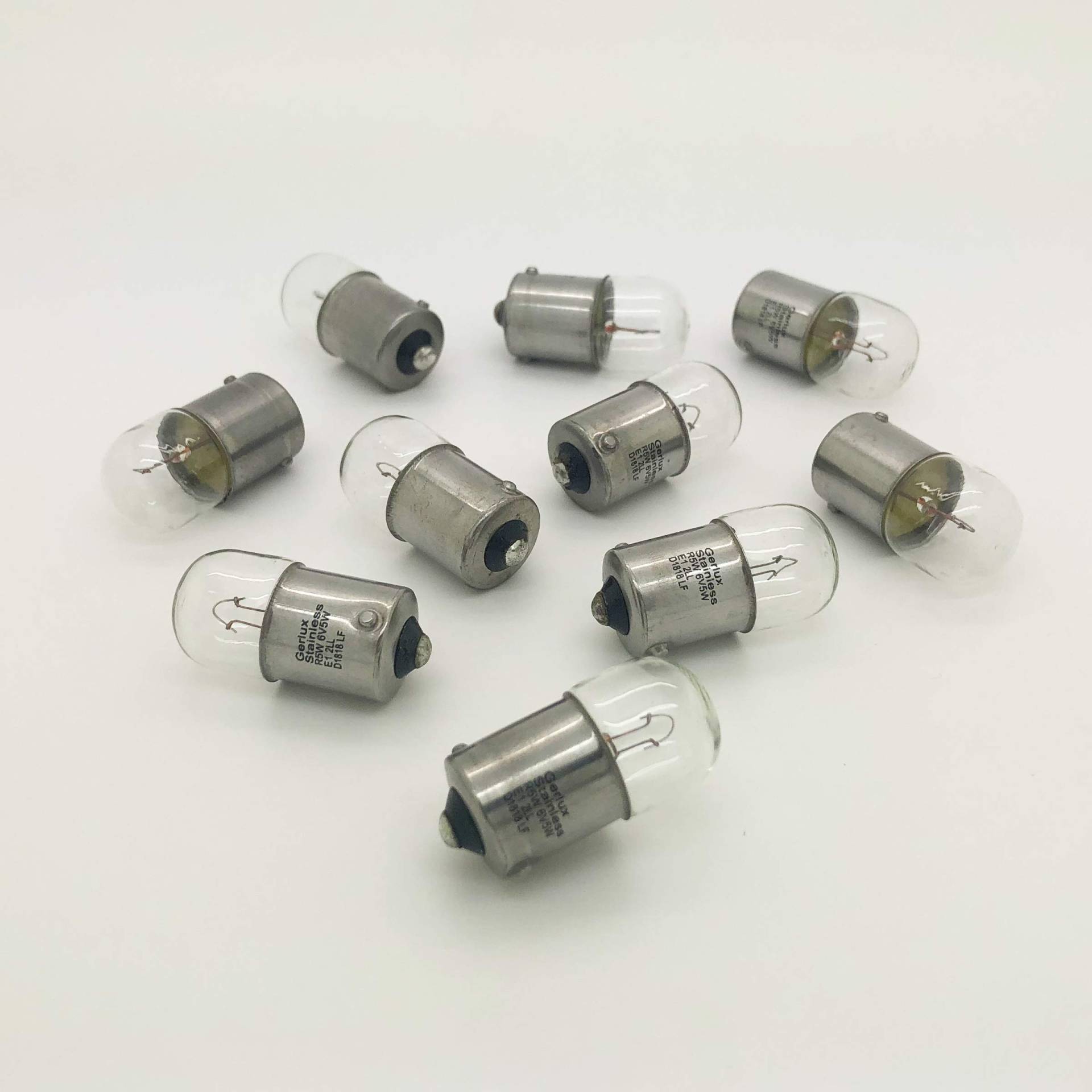 10 x 205 6 V 5 W BA15S 6 Volt Motorrad Roller Oldtimer Glühbirnen 10 x 205 6 V 5 W BA15S 6 Volt Motorrad Roller Oldtimer Glühbirnen von Autolamps