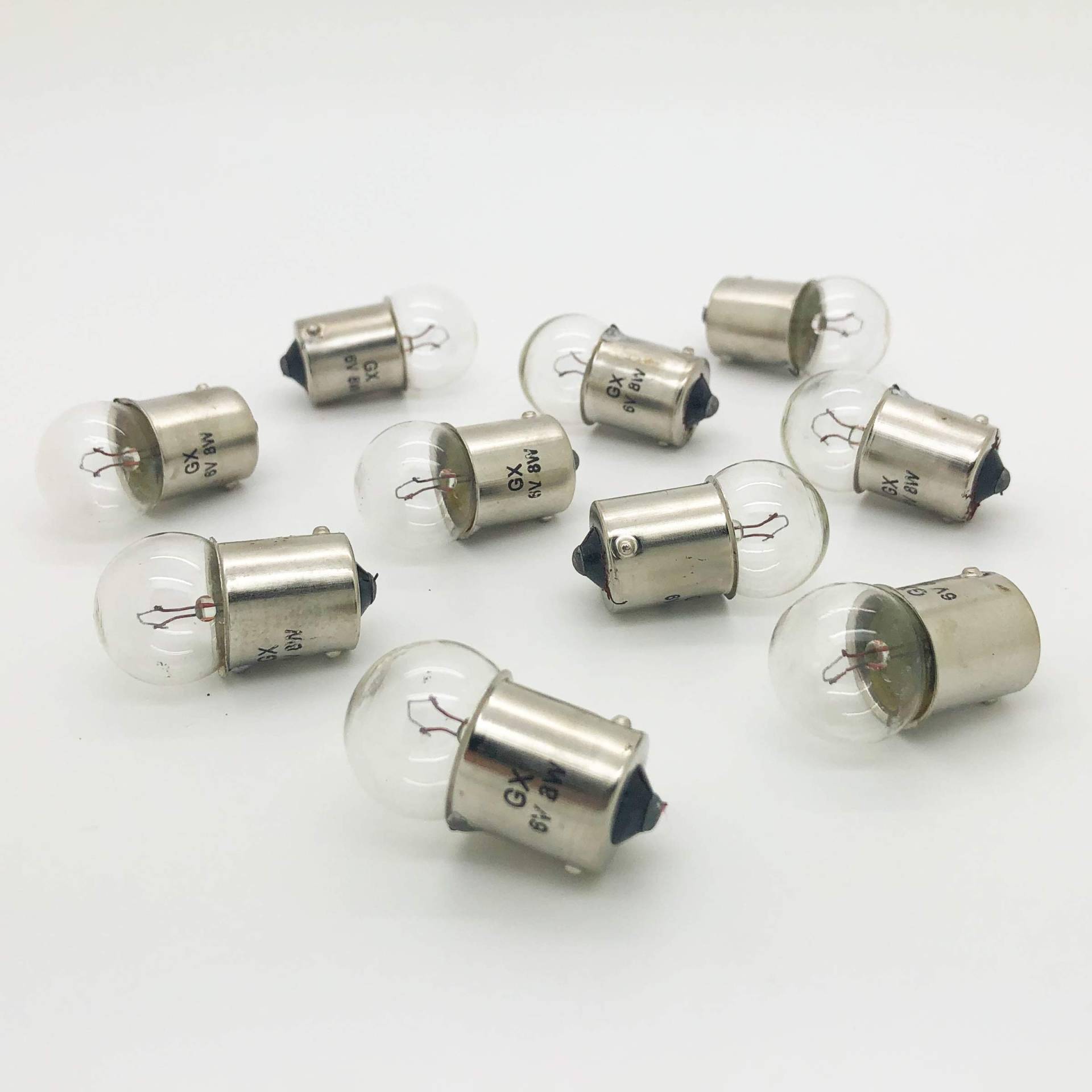 10 x 4115 6 V 8 W BA15S 6 Volt Motorrad Roller Classic Auto Lampen 10 x 4115 6 V 8 W BA15S 6 Volt Motorrad Roller Classic Auto Lampen von Autolamps