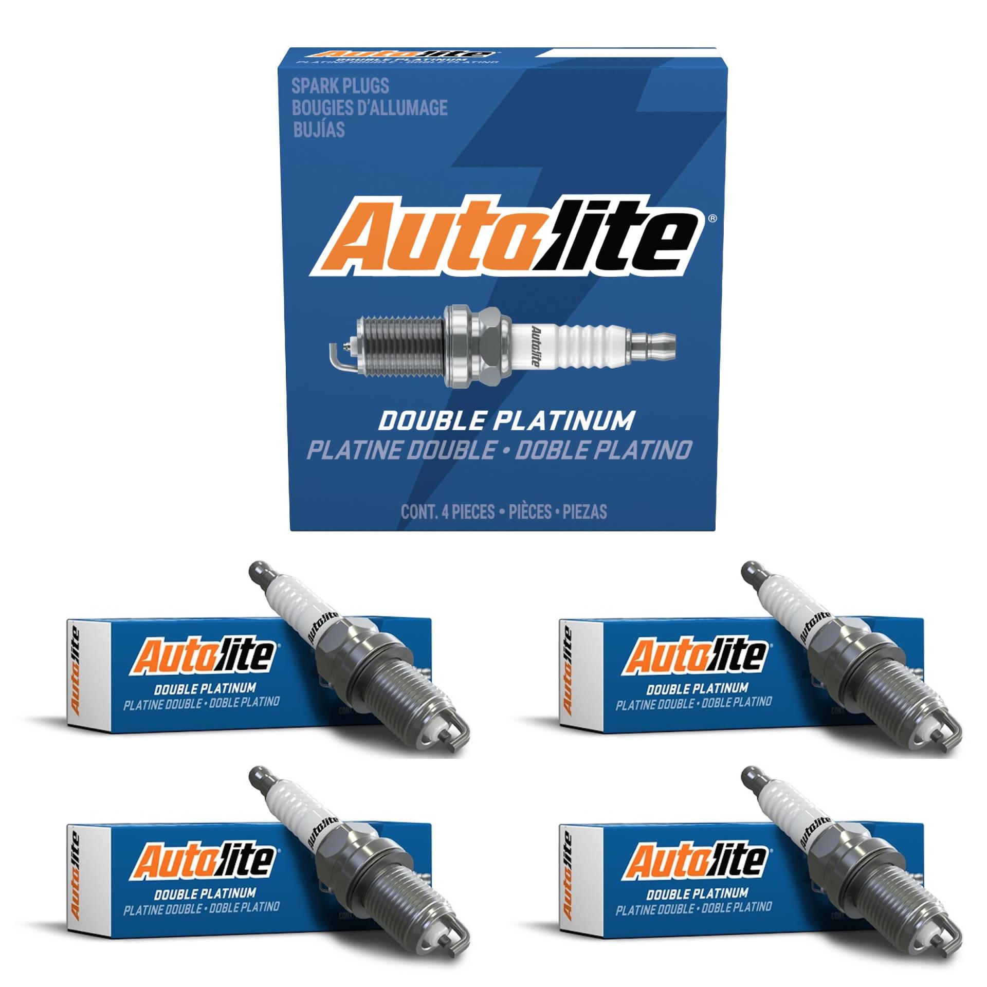 Autolite APP606-4PK APP606 Doppel-Zündkerze, Platin, 4 Stück Autolite APP606-4PK APP606 Doppel-Zündkerze, Platin, 4 Stück von Autolite