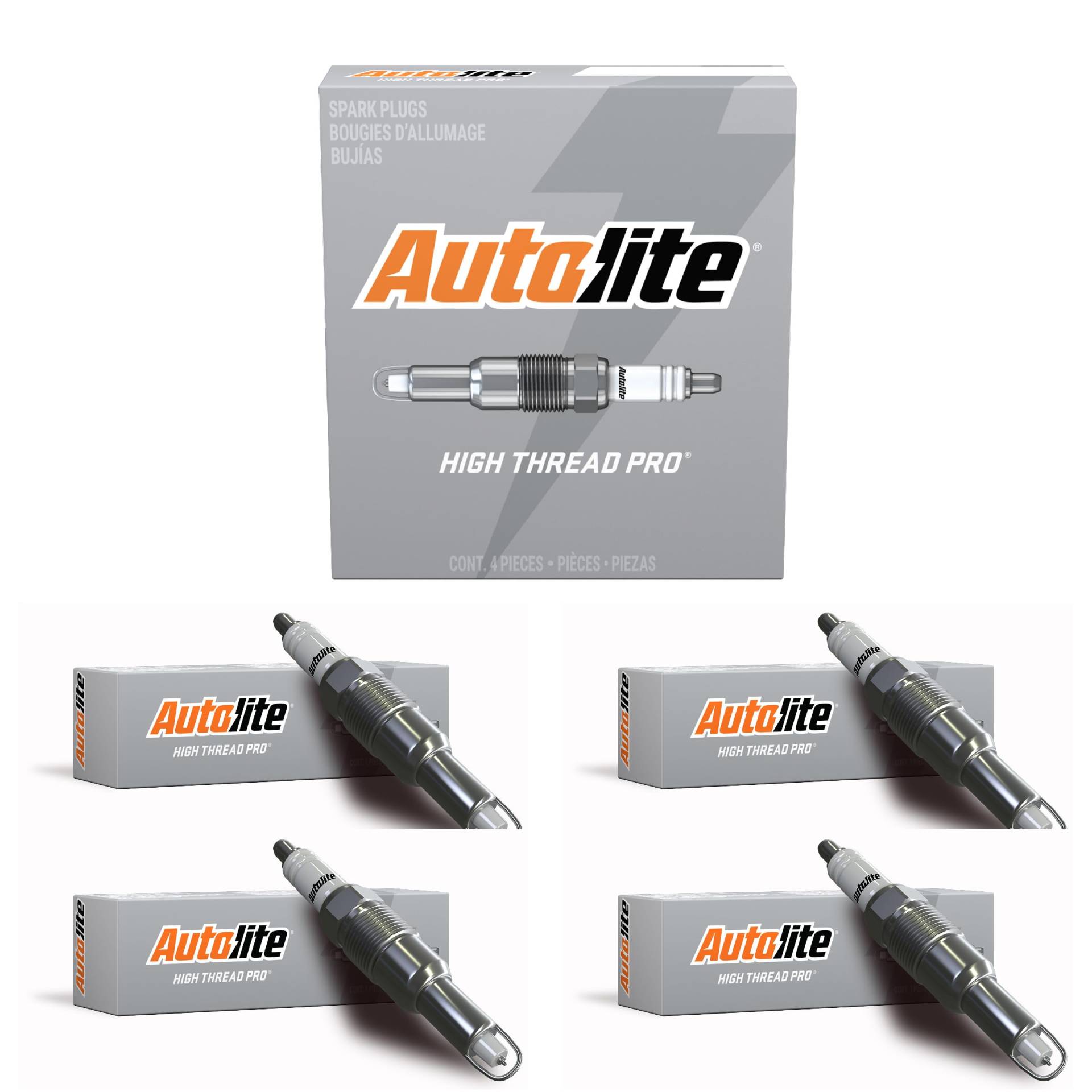 Autolite HT1-4PK HT1 Platinum High Thread Zündkerze, 4 Stück Autolite HT1-4PK HT1 Platinum High Thread Zündkerze, 4 Stück von Autolite
