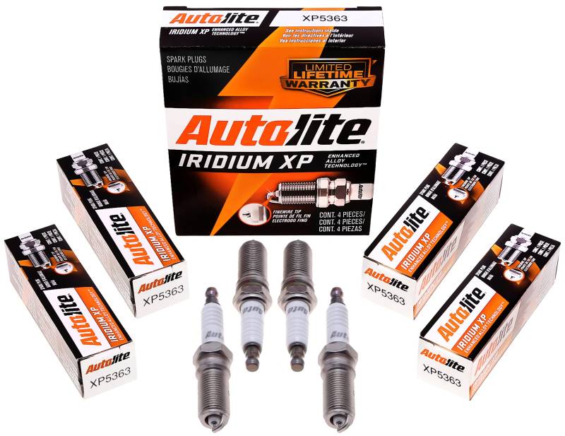 Autolite Iridium XP Automotive Ersatz-Zündkerzen, XP5363, 4 Stück von Autolite