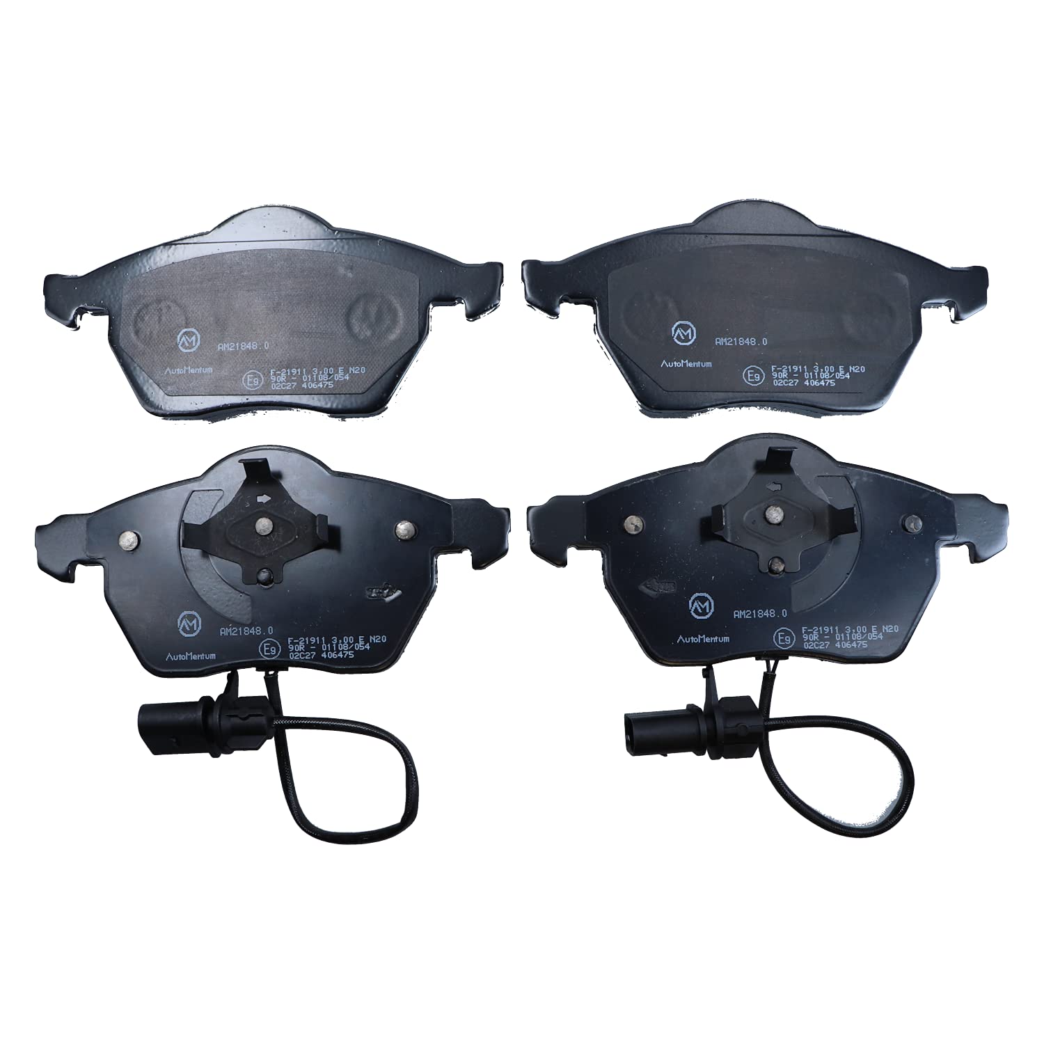 AutoMentum AM21848.0 Bremsbelagsatz 4-teilig für VOLKSWAGEN GOLF IV 1997-2007 AutoMentum AM21848.0 Bremsbelagsatz 4-teilig für VOLKSWAGEN GOLF IV 1997-2007 von AutoMentum