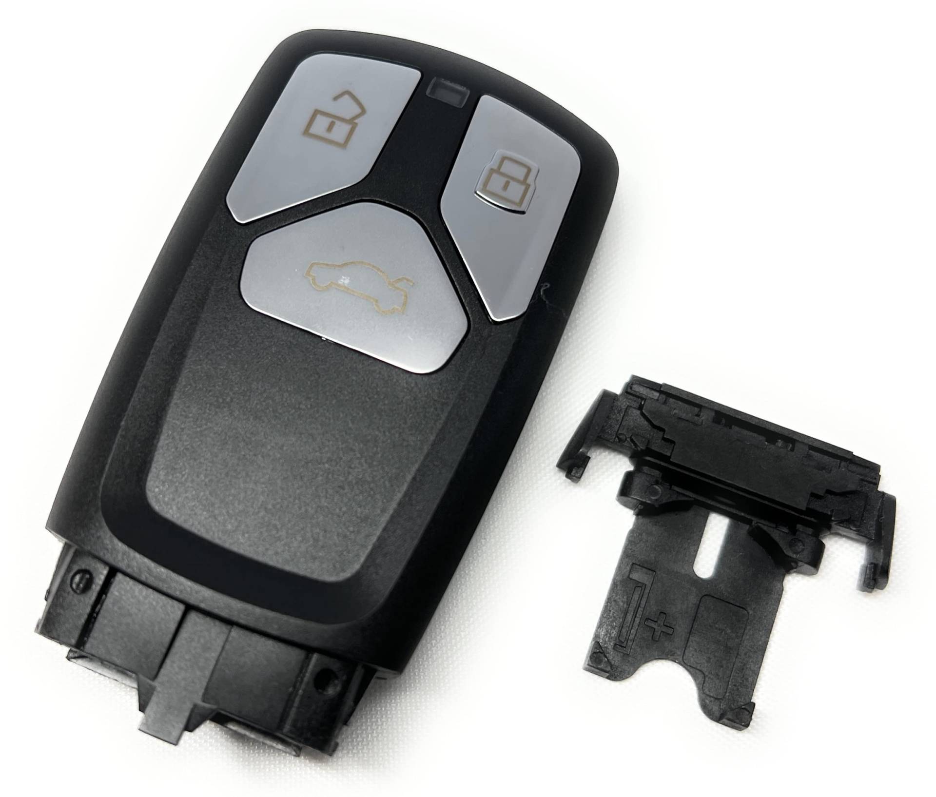 Automobile Locksmith 3 Tasten Fernbedienung Schlüssel Gehäuse passend für Audi Smart Fernbedienung Schlüsselgehäuse Ersatz von Automobile Locksmith