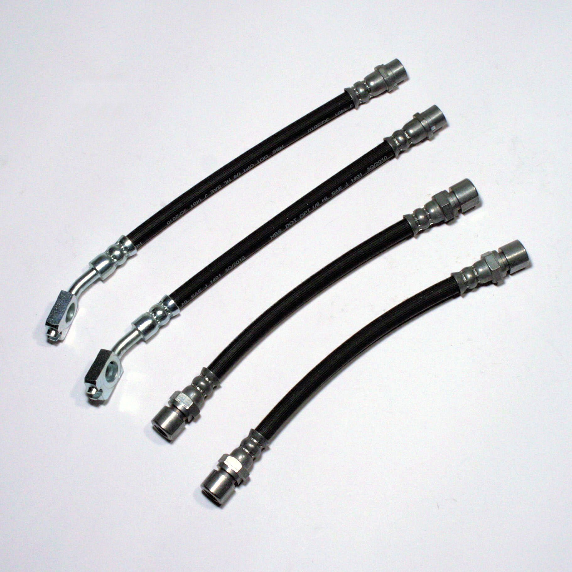 4 x Bremsschläuche vorne + hinten 4 x Bremsschläuche vorne + hinten von Autoparts-Online