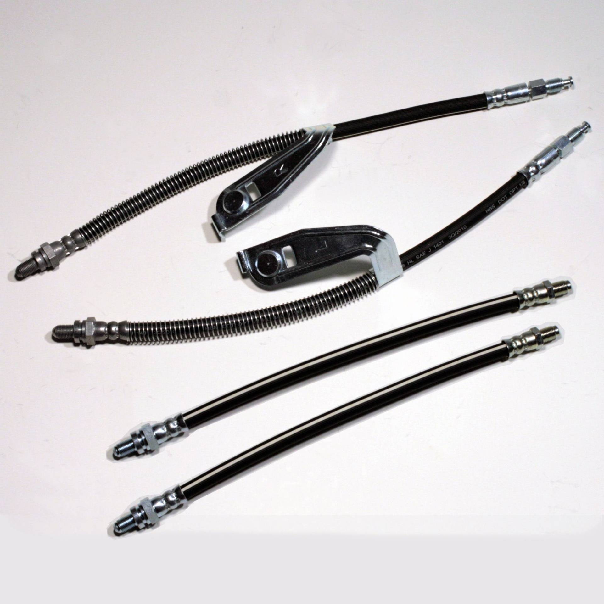 4 x Bremsschlauch vorne + hinten 4 x Bremsschlauch vorne + hinten von Autoparts-Online