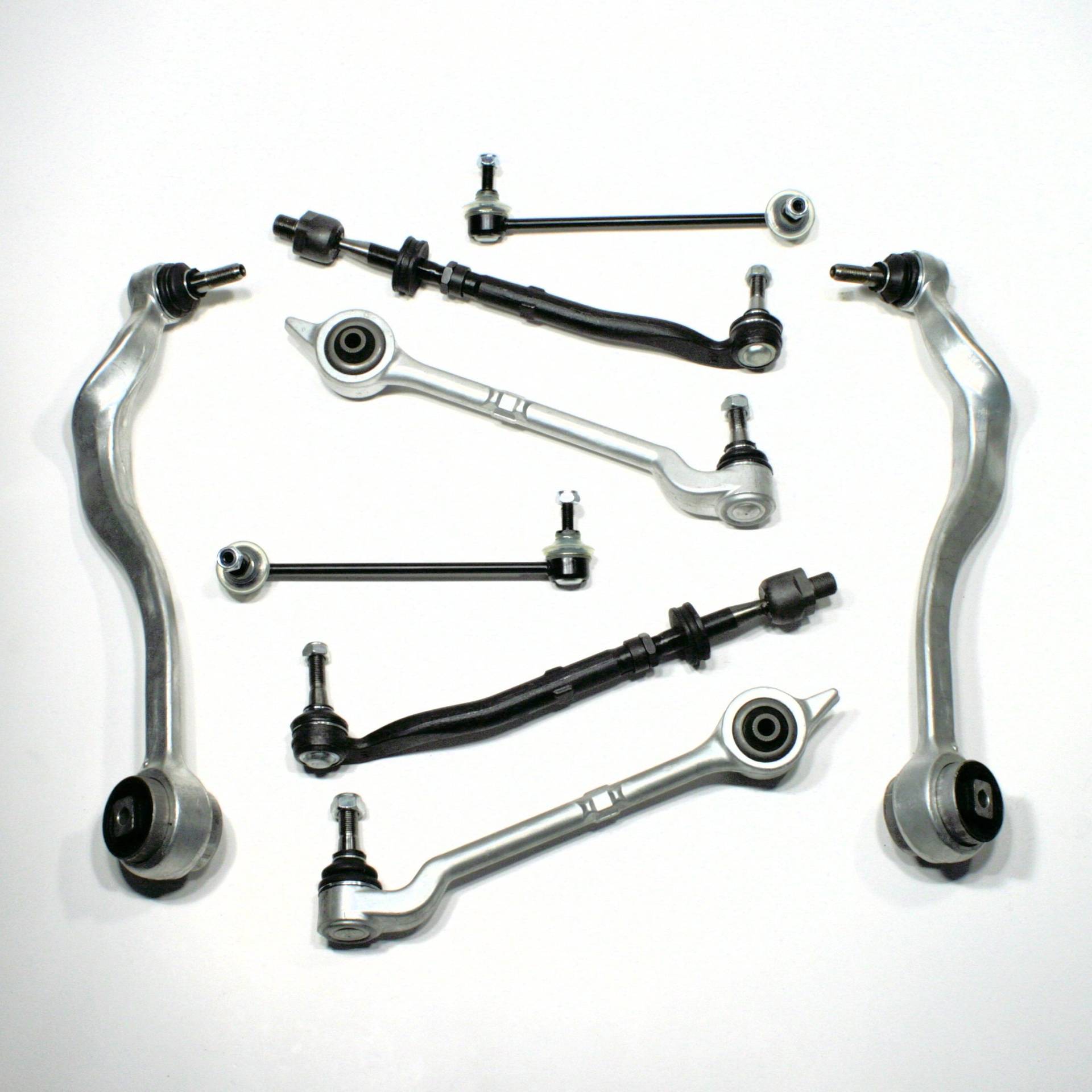 4 x Querlenker + 2 x Spurstange + 2 x Koppelstange links + rechts für vorne/die Vorderachse 4 x Querlenker + 2 x Spurstange + 2 x Koppelstange links + rechts für vorne/die Vorderachse von Autoparts-Online