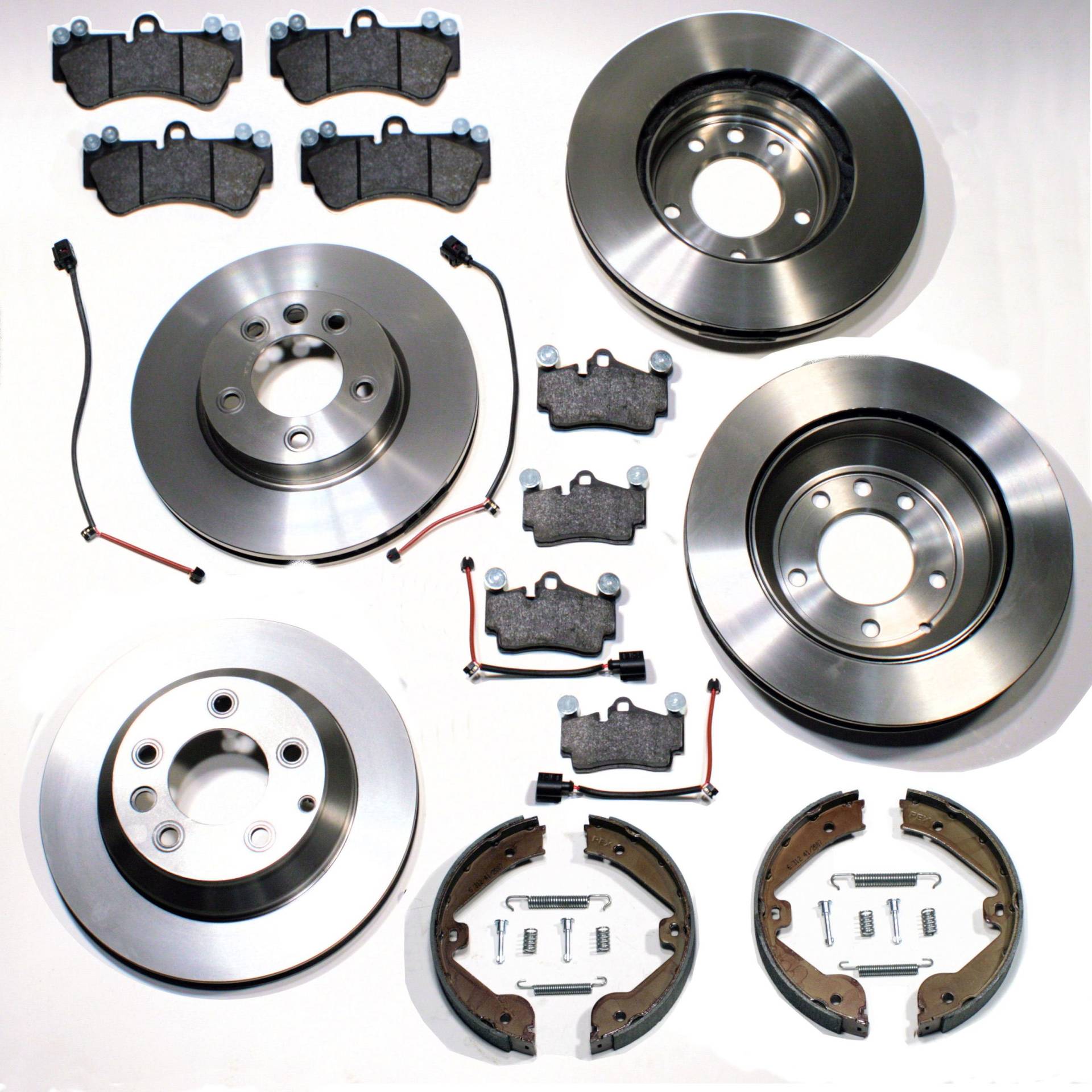 Audi Q7 - Bremsscheiben Bremsen + Bremsbeläge für vorne hinten + Handbremsbacken + Zubehör Audi Q7 - Bremsscheiben Bremsen + Bremsbeläge für vorne hinten + Handbremsbacken + Zubehör von Autoparts-Online