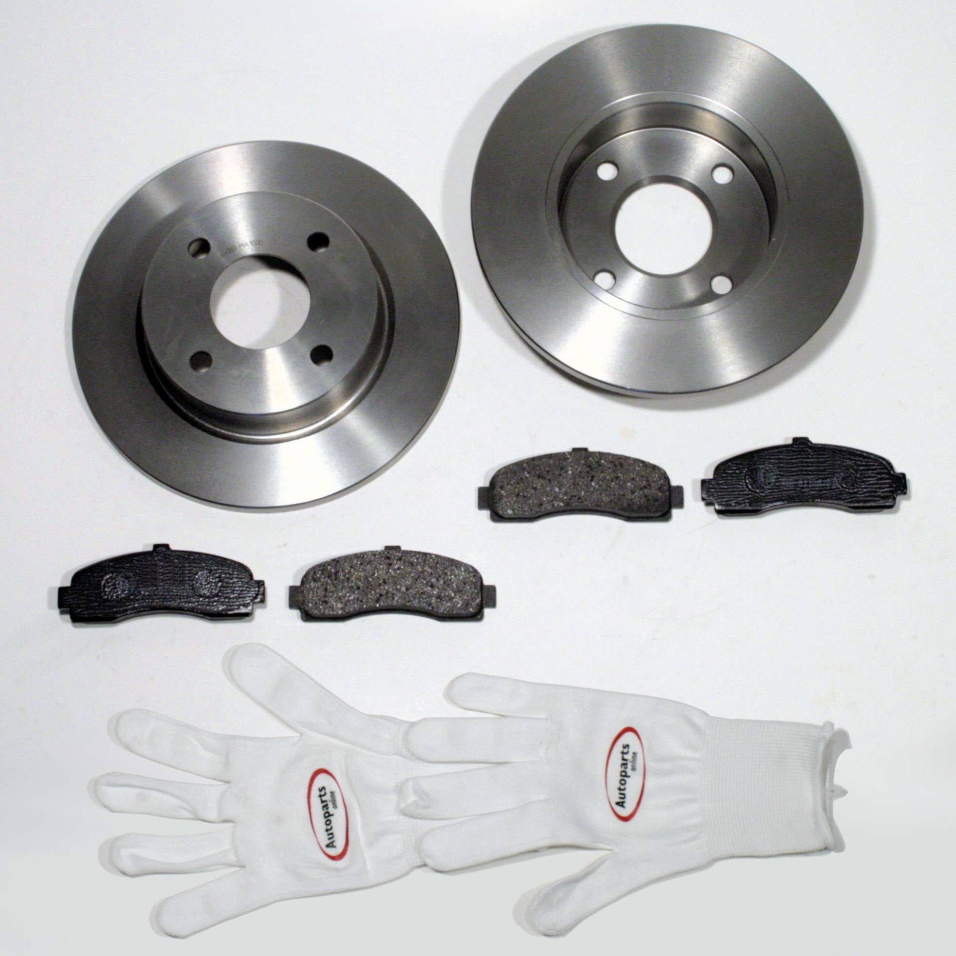 Autoparts-Online Set 60001313 Bremsscheiben massiv Bremsen Bremsbeläge für vorne die Vorderachse Autoparts-Online Set 60001313 Bremsscheiben massiv Bremsen Bremsbeläge für vorne die Vorderachse von Autoparts-Online