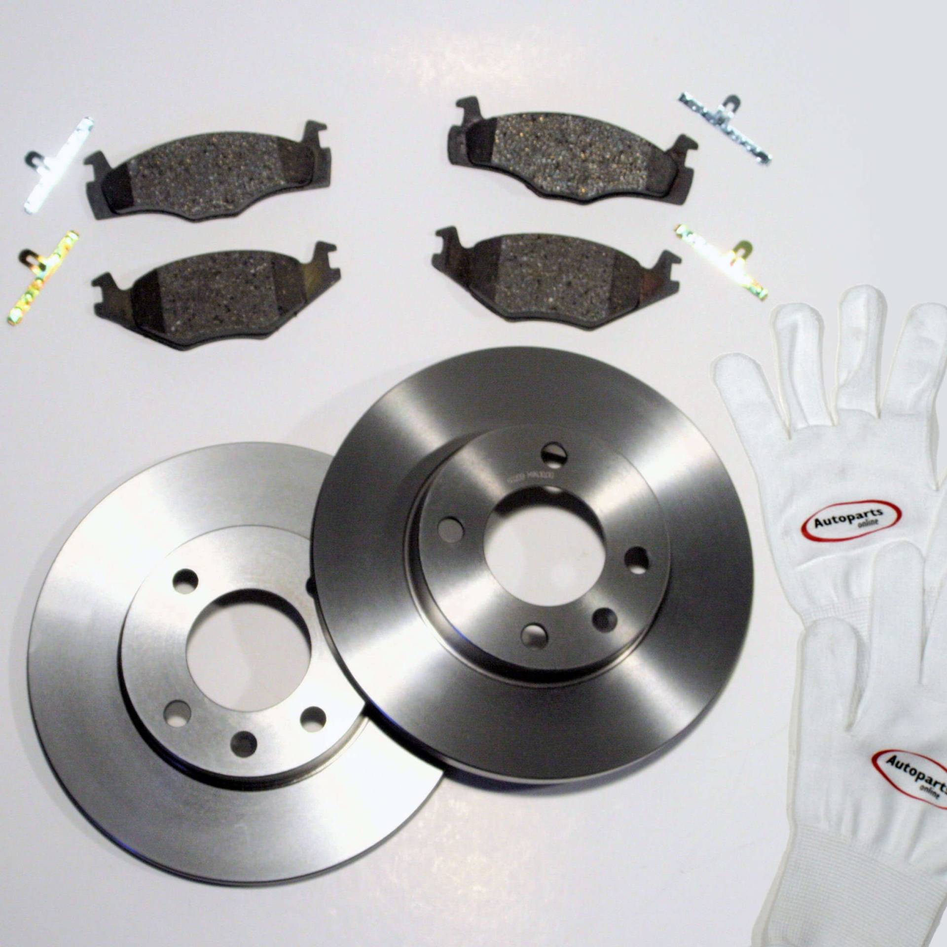Autoparts-Online Set 60001314 Bremsscheiben unbelüftet/Bremsen + Bremsbeläge vorne Autoparts-Online Set 60001314 Bremsscheiben unbelüftet/Bremsen + Bremsbeläge vorne von Autoparts-Online