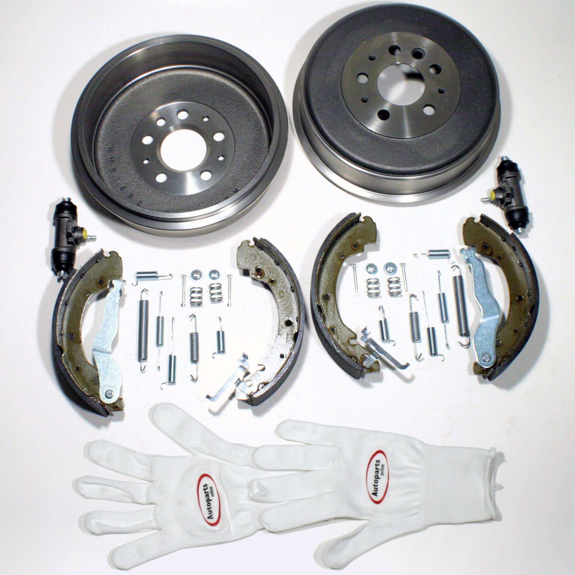 Autoparts-Online Set 60001430 Bremstrommel/Bremsen Set hinten Autoparts-Online Set 60001430 Bremstrommel/Bremsen Set hinten von Autoparts-Online
