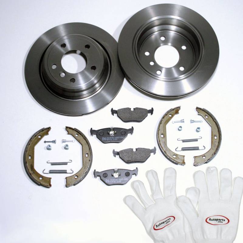 Autoparts-Online Set 60001480 Bremsscheiben Bremsen Kit hinten von Autoparts-Online