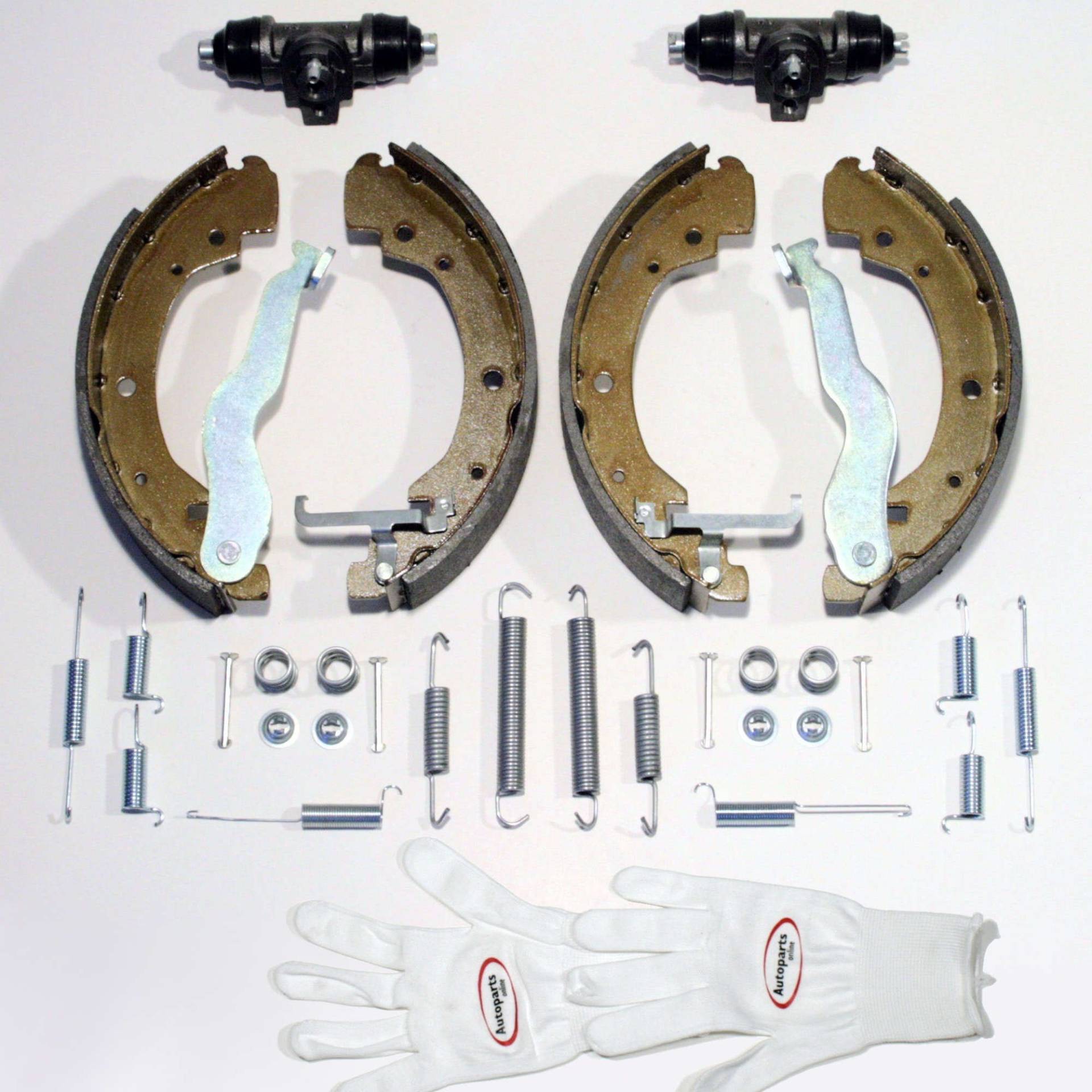 Autoparts-Online Set 60001825 Bremsen Bremsbacken/Kit hinten von Autoparts-Online