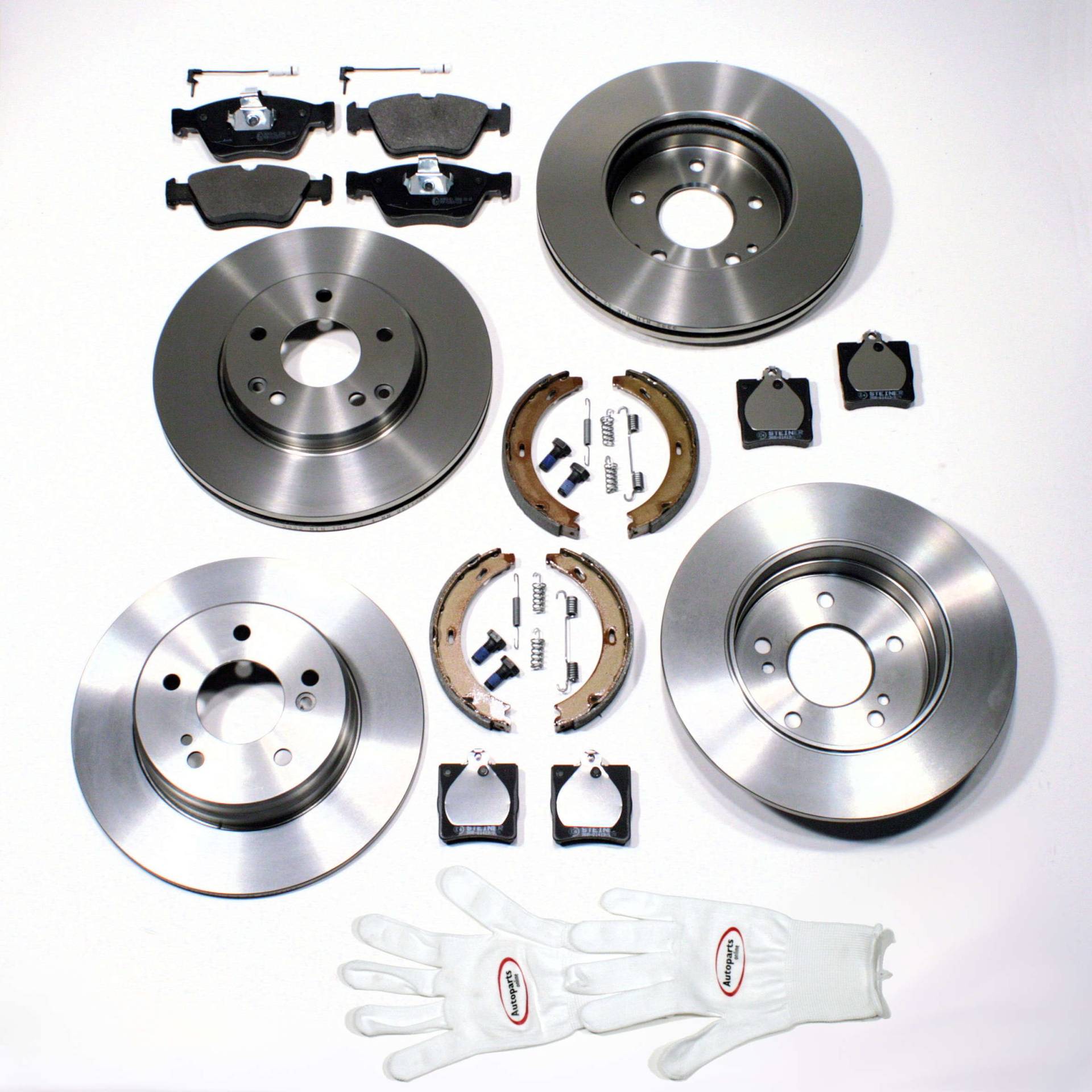 Autoparts-Online Set 60002371 Bremsen Set vorne + hinten Autoparts-Online Set 60002371 Bremsen Set vorne + hinten von Autoparts-Online